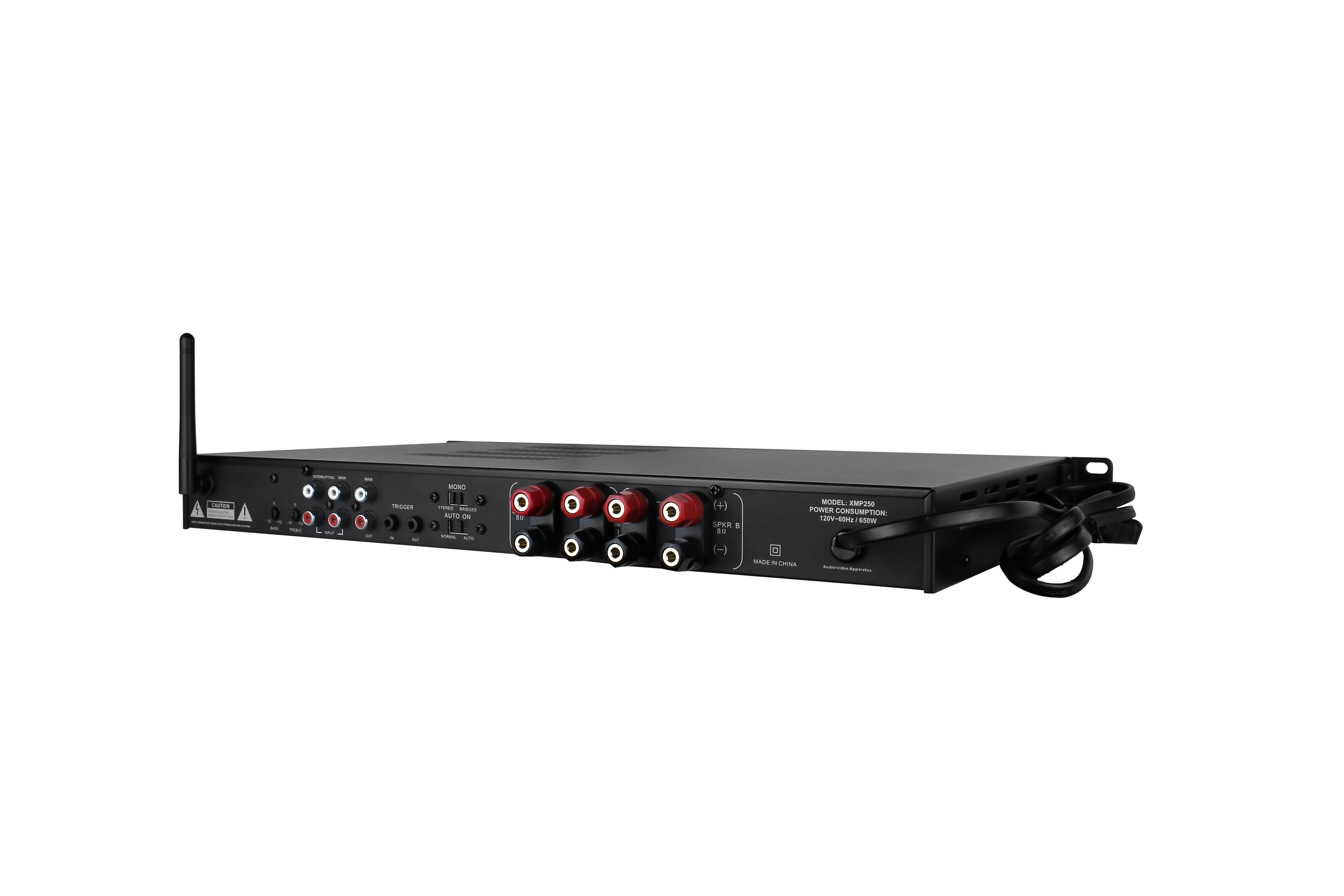 Wireless Home Bluetooth Audio Amplifier System 2 Channel 500 Watt Powerful Digital Amp