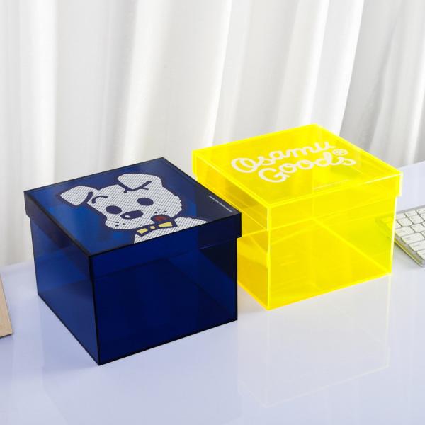 Custom Color Office Use Note Pad Acrylic Box Plexiglass Pad Holder For Restaurant