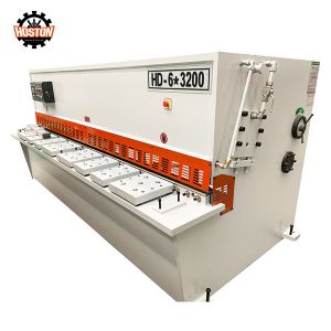 China CNC Hydraulic Metal Stainless Steel Aluminum Shearing Cutting Machine 6x3200mm wholesale