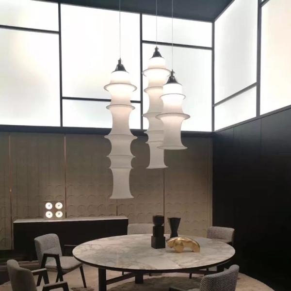 Modern Italian Designer Luxury Silk Light Pendant Home Decorative Hanging Modern Pendant Light