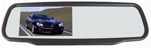 Ouchuangbo 4.3" Digital TFT LCD Screen 16:9 Car Monitor Rearview Mirror Security Monitor Auto