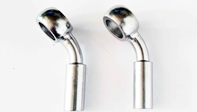 M10*1 Chromed Brake Hose Banjos For Motorcycle Use