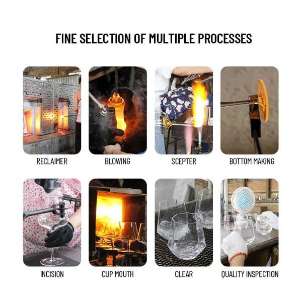 12OZ Lead Free Wine Glasses