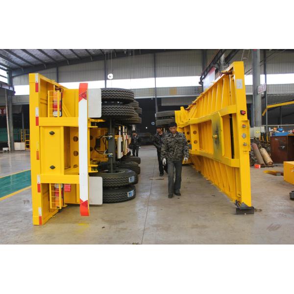 Customer Request Container Trailer 2 Axle 3 Axle 20FT 40 Ft Flat Bed Flatbed Trailer