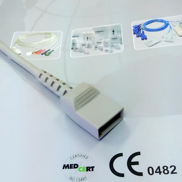 Flexibility 10 Pin IBP Cable Utah For Hellige 5th Generation Monitor