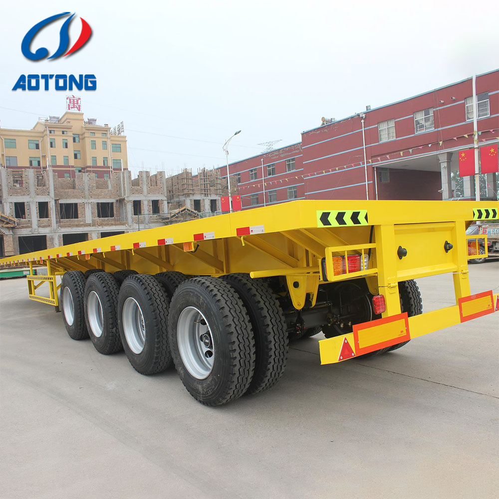 Semi-Trailer Hydraulic Axis Steerable Cast Semi Trailer for Multi Axles Bridge Girder Transport