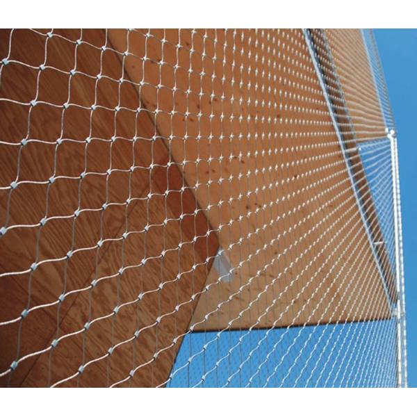 Stainless Steel Wire Rope Mesh X Tend Mesh AISI 316L Zoo Mesh Stainless Steel Wire Rope Mesh For Balustrade