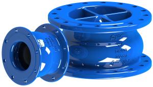 Vertical / Horizontal Installation Non Slam Type Check Valve Powder Epoxy Coated Available