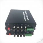8Ch fiber video media converter PTZ Data RS485 RS232  RS422 Optional
