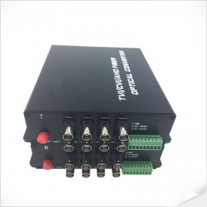 China 8Ch fiber video media converter PTZ Data RS485 RS232  RS422 Optional wholesale