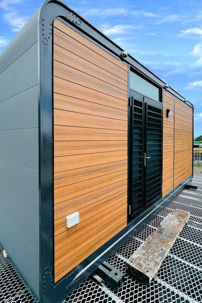 Cladding WPC Panel Sheet Wood Plastic Composite Siding Panel