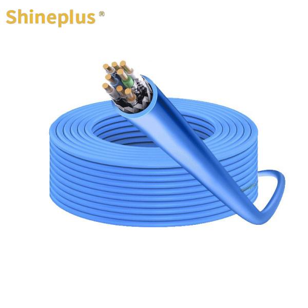 Quality 8 Core Twisted Pair Network Cable Coil Double Shielded Network Cable Class 7 10 Gigabit Cable for sale