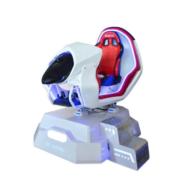 Quality 4 Games And 4 Movies Funny Racing Virtual Reality Simulator With Linked Competition Function for sale