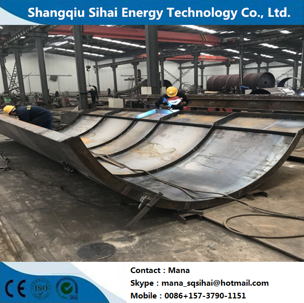 8-10 Tons Daily Processing Capacity Rubber Pyrolysis Machine for Recycling Waste Tires