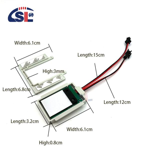 DC12V Single/Three Color Hand Sweep Bathroom LED Lighting On/Off Dimmer Sensor Switch