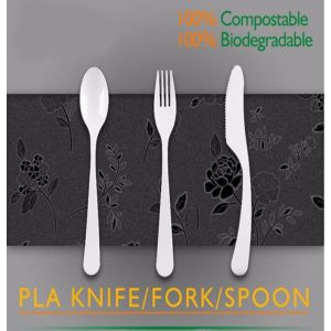 Compostable cutlery,PLA Biodegradable Disposable cutlery Biodegradable