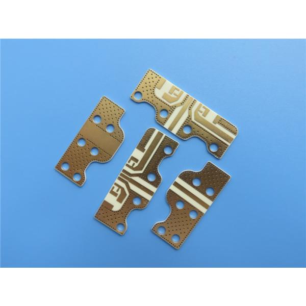 30mil AD1000 High Frequency Double Sided RF PCB Board With Immersion Gold