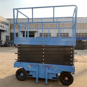 Battery Powered Mobile Electric Self Propelled Hydraulic Scissor Lift Platform