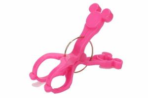 Household Red Drying Socks Towels Clothes Hanger Plastic Clothespins