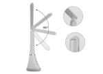 White Light 12 Volt USB LED Table Lamp Energy Saving With Calendar LCD Display