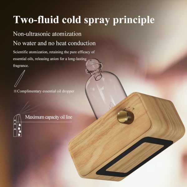DC5V 1A 2W Type C Aromatherapy Aroma Diffuser For Essential Oil Diffusion