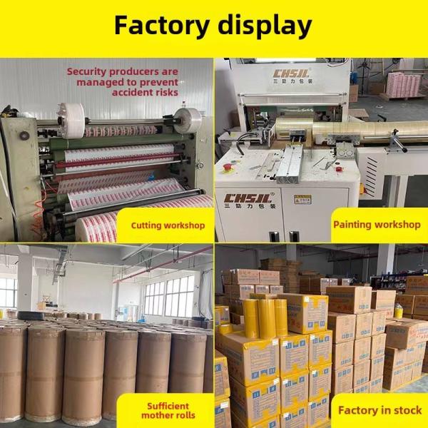 Shipping Carton Sealing Tape Eco Friendly Custom Self Adhesive Packing Tape Waterproof