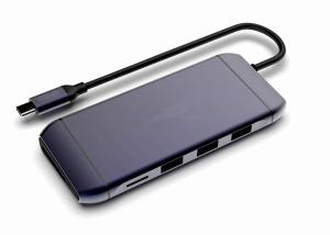 B2GO 11 In 1 RJ45 Ethernet USB 3.0 USB Type C Docking Station Aluminium Shell