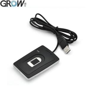 China Enhanced Security USB Fingerprint Reader 1.3cm Thickness Zinc Alloy Pedestal on sale