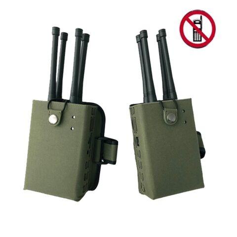 Quality Mobile Phone Signal Handheld 5G Jammer Mobile Phone Jammer Remote Control Jammer 4 Bands 8-10W Per Band 2 x PCB-2040 for sale
