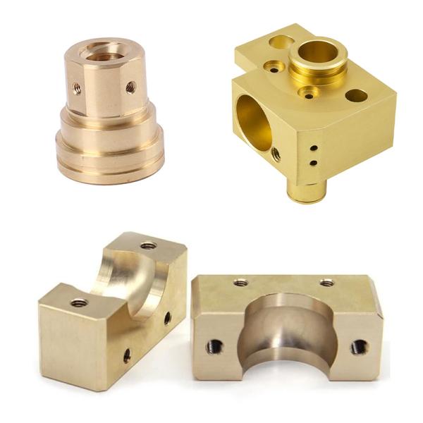 Brush Custom Brass CNC Machining , Polishing Copper Machining Services