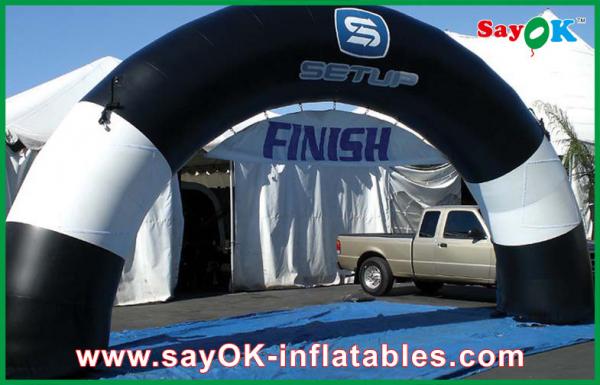 Quality Inflatable Run Through Tunnels Advertising 7x4M Inflatable Arch /Inflatable Finish Line Arch Prices for sale