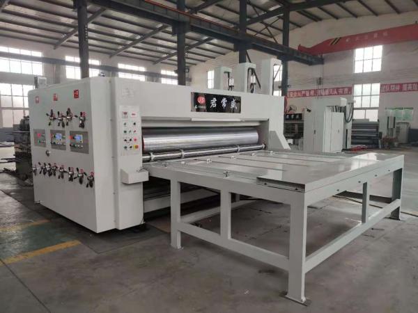 Quality Customized Automatic Slotting Machine , Two Colour Flexo Printing Machine for sale