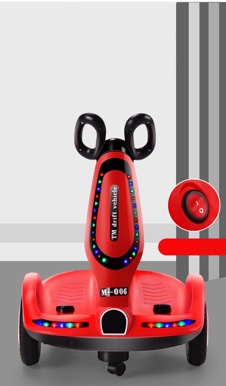 6V Battery Child Electric Car for 3-8 Years Old Boys Sit and Ride Motorcycle Toy