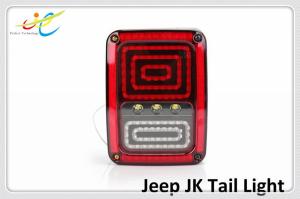 China New Snake Style Rear LED Reversing Brake Turn Signal Tail Light for 2007 - 2017 Jeep Wrangler JK wholesale