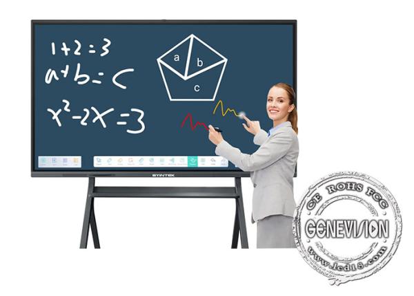 Quality 55" Lcd Display Panel Intelligent Interactive Whiteboard Smart Class Handwriting Digital Board Note for sale