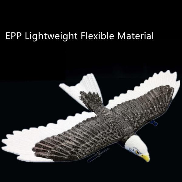Charging time About 90mins Remote Control Glider Eagle 2ch Aircraft Toy for Kids and Adults Simulation Eagle RC Plane