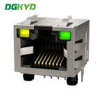 Single Port RJ45 Straight 8P8C With Shielded Light Without Filter DGKYD561188DB1