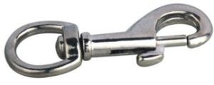 Bolt Snap hook Swivel Round Eye Snap Hook Zinc Alloy Snap Clips Spring Snap Panic Snap Hook