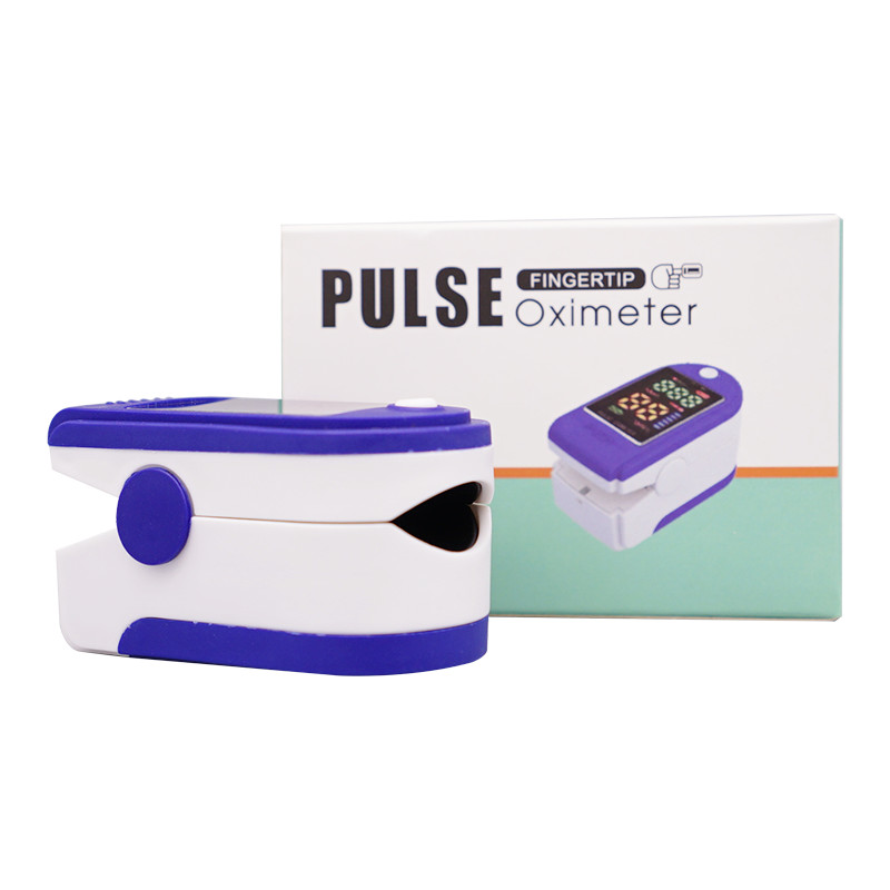 Blue Fingertip Pulse Oximeter SPO2 Digital Pulse Meter TFT Display