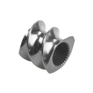 W6Mo5Cr4V2 Corrosion-Resistant Extruder Screw Mixing Element for Rubber Processing