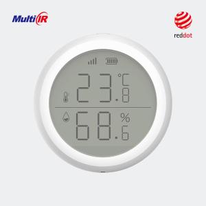 China LCD Screen Zigbee Temperature Humidity Sensor 2.6V Tuya Zigbee Thermometer wholesale