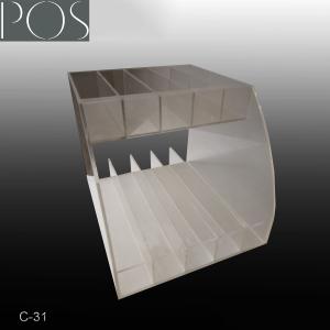 China two tiers acrylic counter top display/table acrylic display wholesale