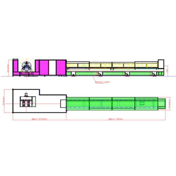 Galvanized Metal Roof Ridge Cap Roll Forming Machine PLC Control Corner Flashing Machine