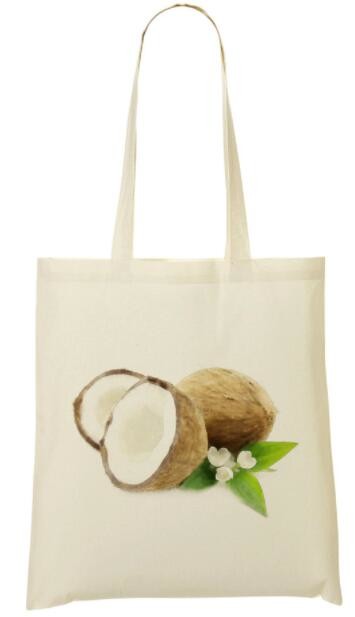 Custom silk screen printed Cotton material handle style blank natural cotton canvas bag without logo bagplastics bagease