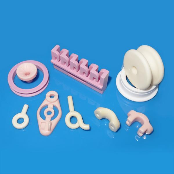 95% High Purity Ceramic Wire Guides High Quality Grooved Size Customized