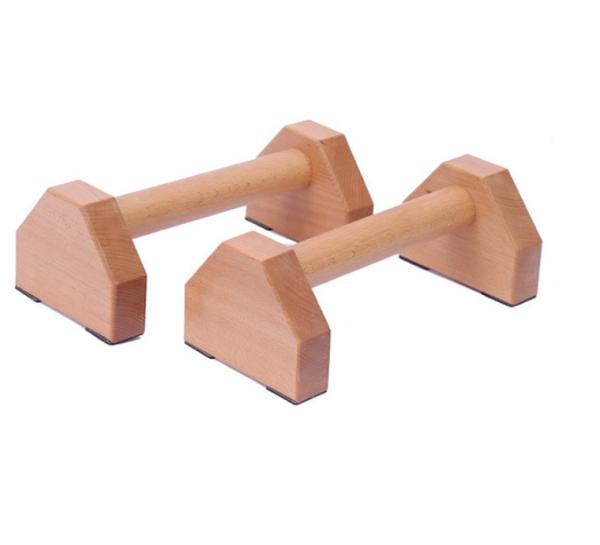 Quality Wood Push Up Bars Wooden Pushup Stands Stretch Stand Push Up Stands Handstand Bars Push up bracket for sale