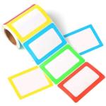 Moisture Proof BOPP Self Adhesive Name Labels Offset CMY Printing