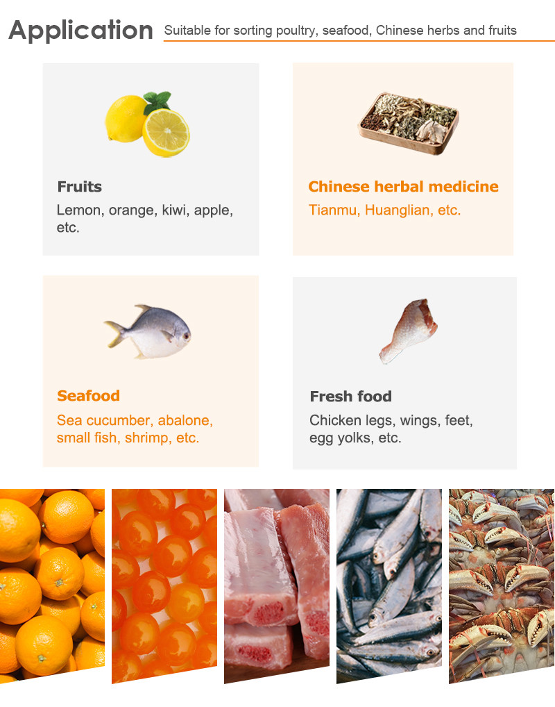 Easy Operation Tray Type Apple Lemon Peach Orange Kiwi Mango Avocado Fruit Grader Sorting Machine