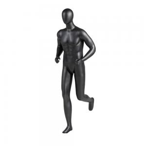 Casual Jogging Full Body Male Mannequin Matte Fiber Glass Model
