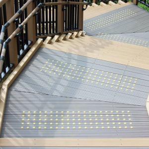 China Composite Plastic Wood Decking UV resistant Extruded WPC Decking Factory wholesale